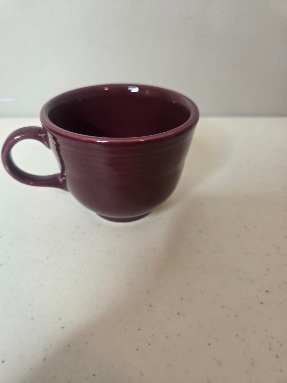 Fiestaware Cinnabar Coffee Cup Vintage Replacement Mug Retired Color